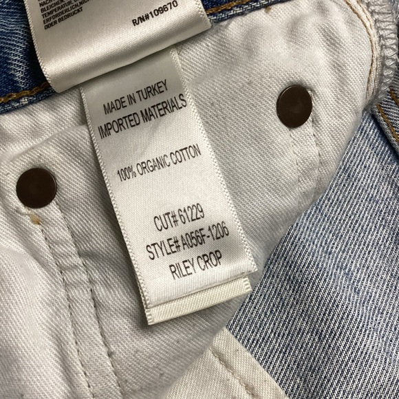 AGOLDE Riley High Rise Straight Crop - Picture 9 of 10